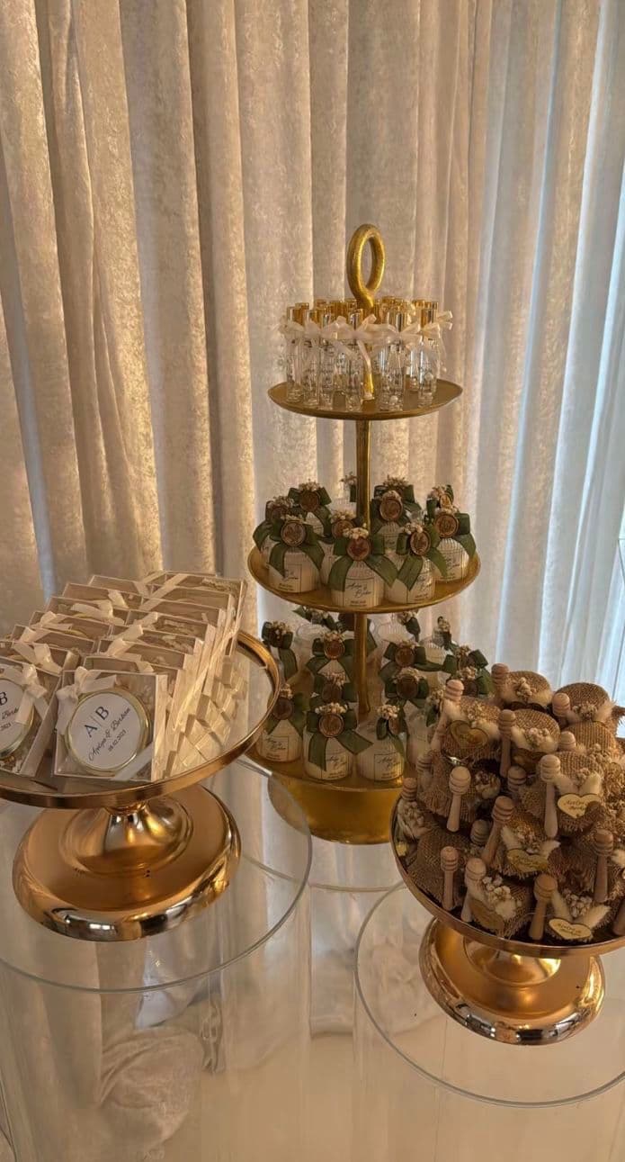 Elegante tafel styling met gouden accenten